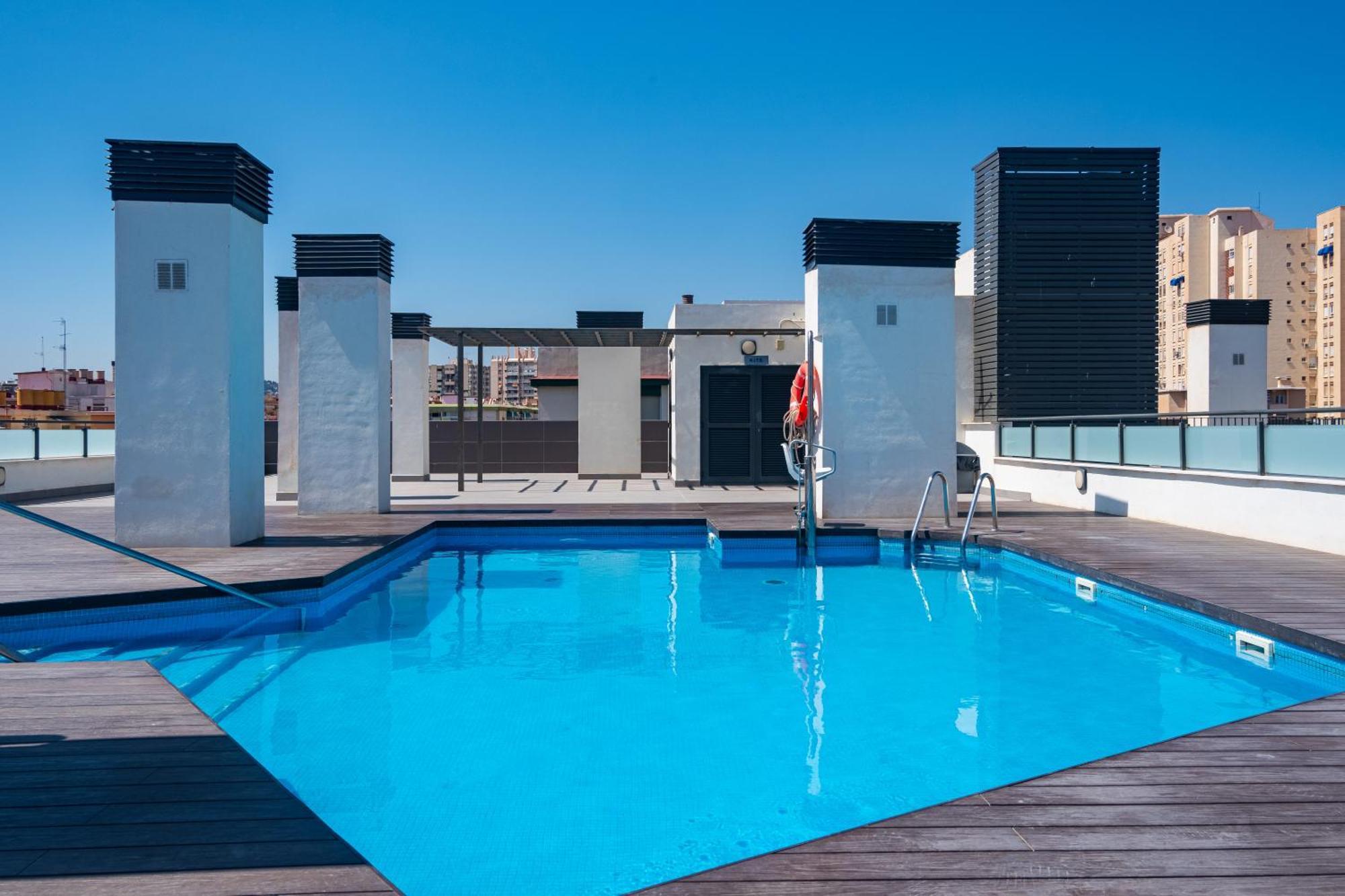 With Pool-2bedrooms 2bathrooms-malaga Appartamento *